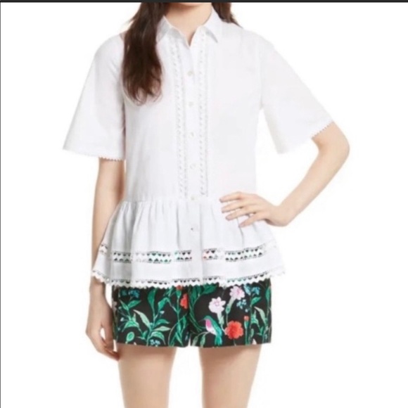 kate spade Tops - Kate Spade Broome Street XS button up top